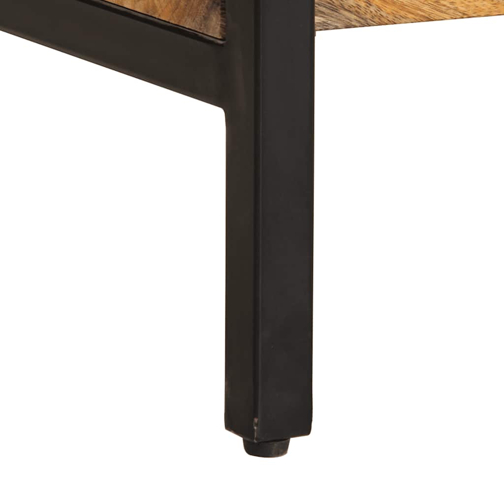Konsollbord 140x35x70 cm heltre mango