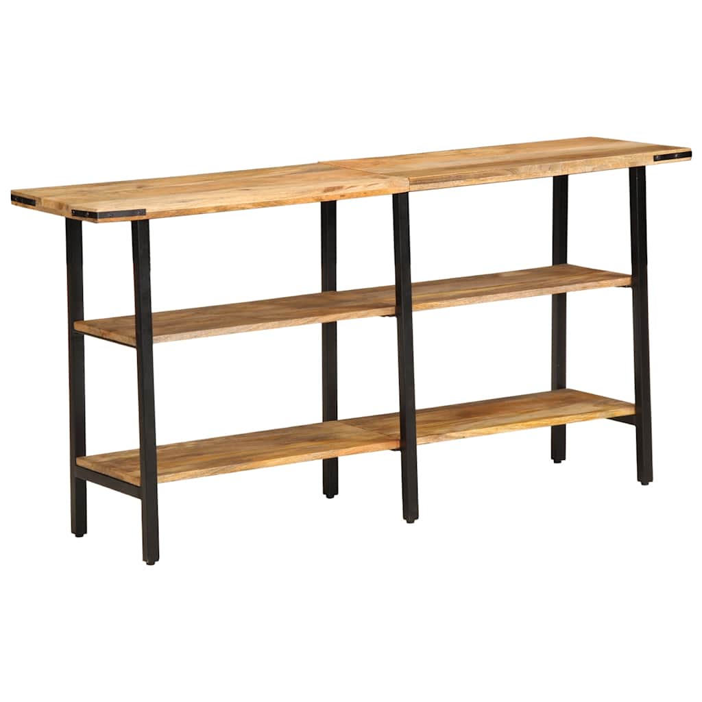 Konsollbord 140x35x70 cm heltre mango