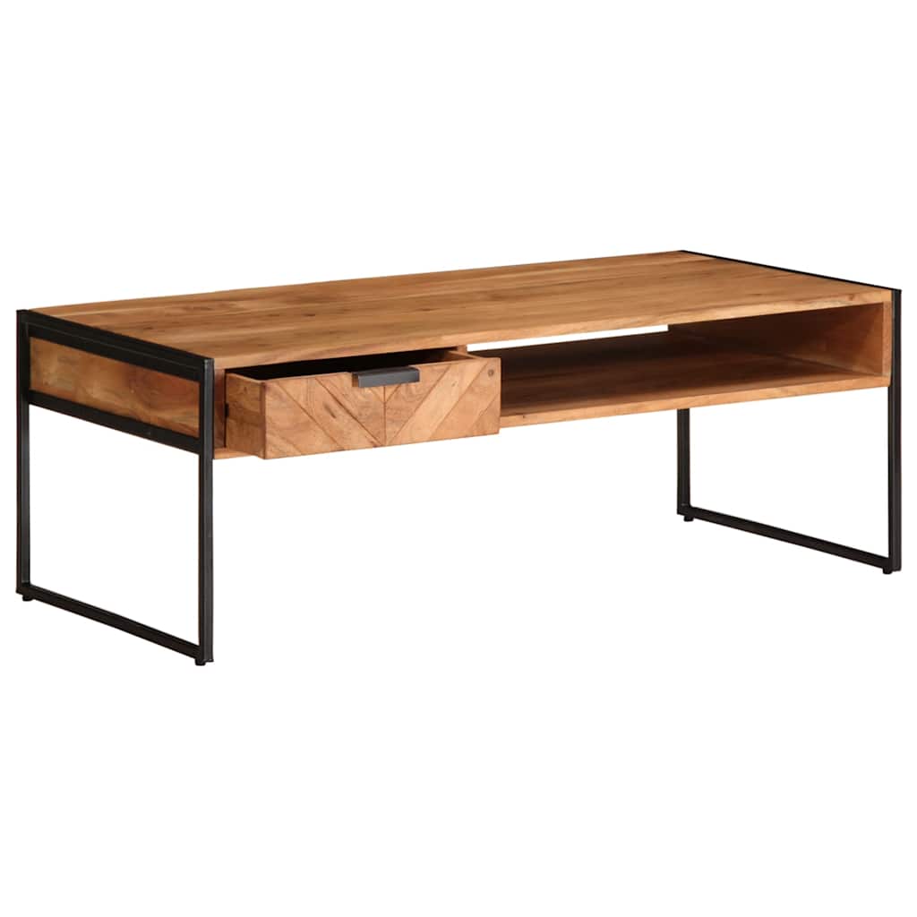 Salongbord 110x55x40 cm heltre akasie