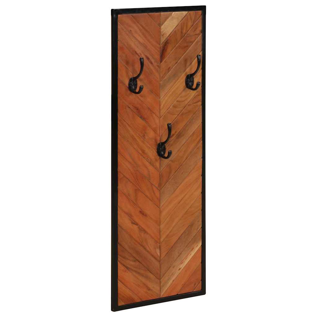 Knaggrekker 2 stk 35x1x90 cm heltre akasie