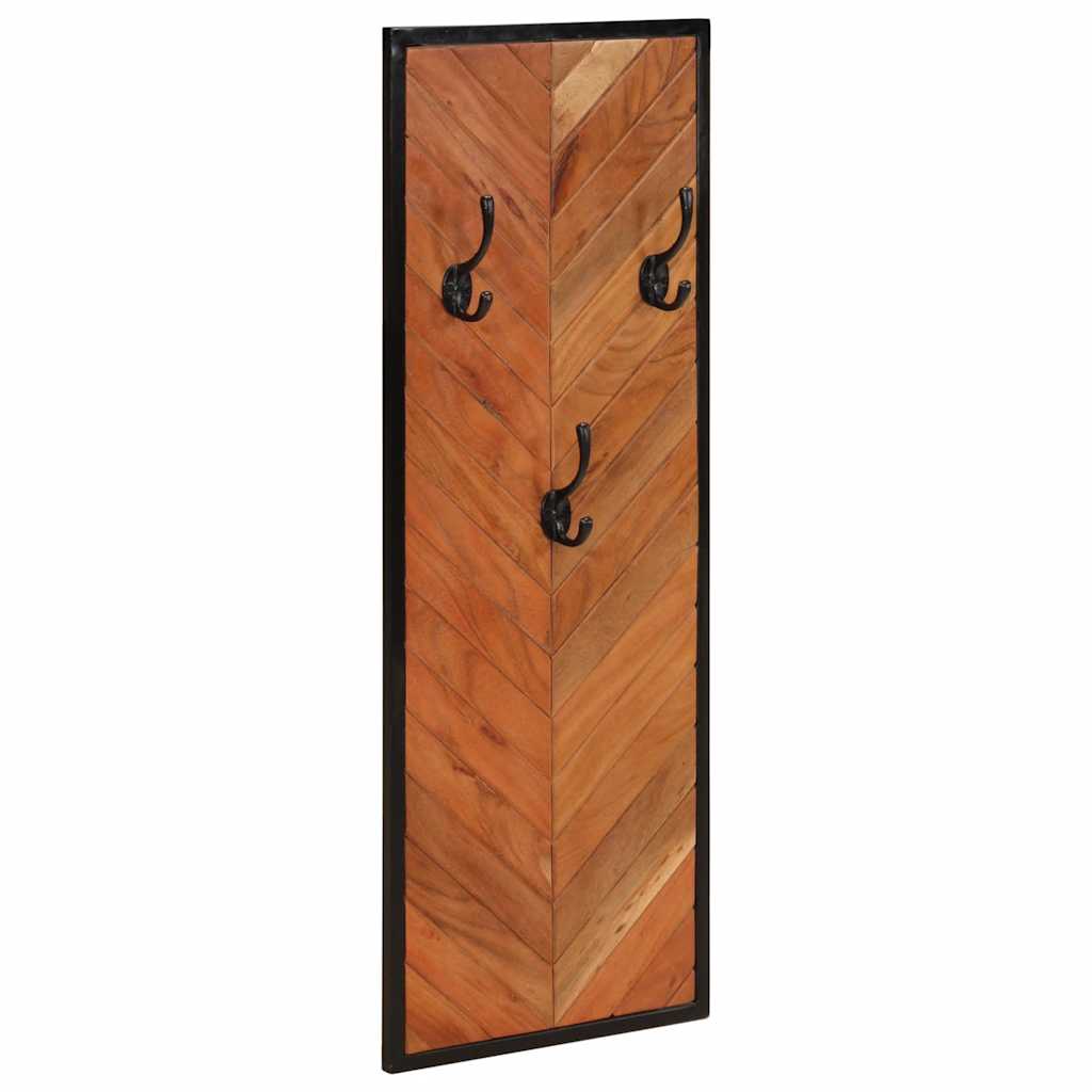 Knaggrekker 2 stk 35x1x90 cm heltre akasie