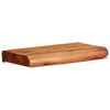 Vegghyller 2 stk 30x20x3,5 cm heltre akasie