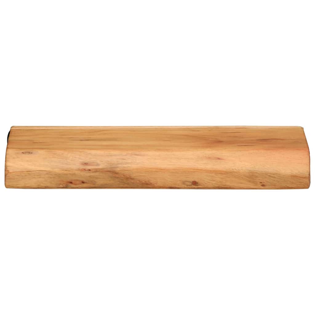 Vegghyller 2 stk 30x20x3,5 cm heltre akasie