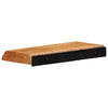 Vegghyller 2 stk 30x20x3,5 cm heltre akasie
