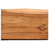 Vegghyller 2 stk 30x20x3,5 cm heltre akasie