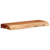 Vegghyller 2 stk 40x20x3,5 cm heltre akasie