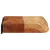 Vegghyller 2 stk 40x20x3,5 cm heltre akasie
