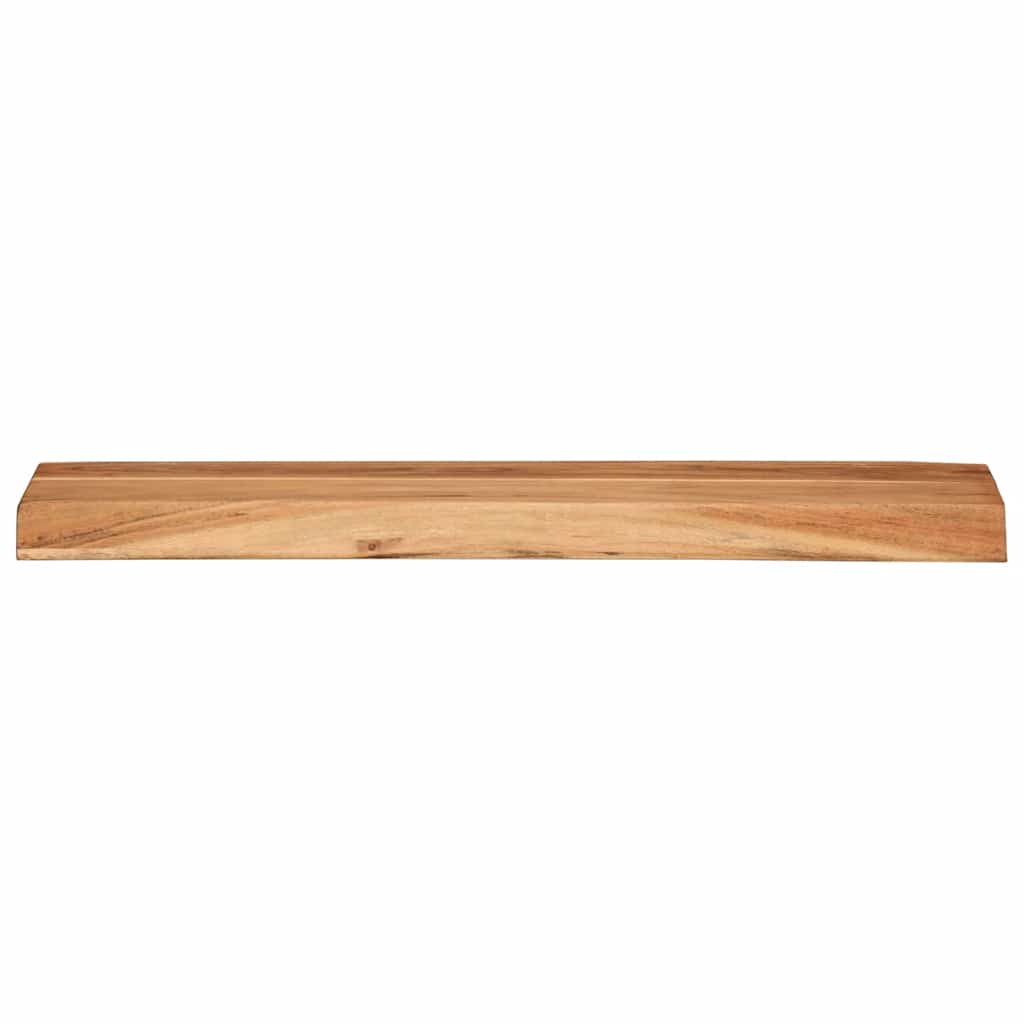 Vegghyller 2 stk 60x20x3,5 cm heltre akasie