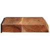 Vegghyller 2 stk 60x20x3,5 cm heltre akasie