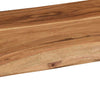Vegghyller 2 stk 60x20x3,5 cm heltre akasie