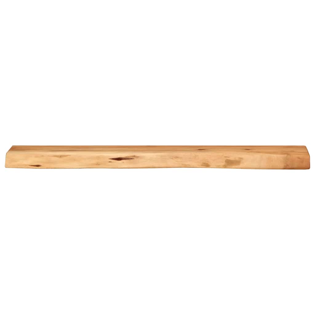 Vegghyller 2 stk 80x20x3,5 cm heltre akasie