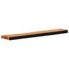 Vegghyller 2 stk 80x20x3,5 cm heltre akasie