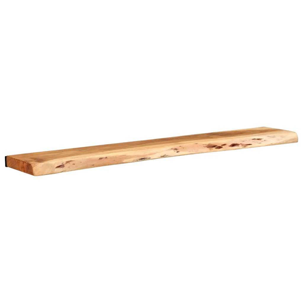 Vegghyller 2 stk 100x20x3,5 cm heltre akasie