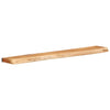 Vegghyller 2 stk 100x20x3,5 cm heltre akasie