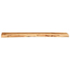 Vegghyller 2 stk 100x20x3,5 cm heltre akasie
