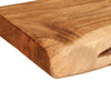 Vegghyller 2 stk 100x20x3,5 cm heltre akasie