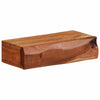 Vegghyller 2 stk 30x17x8 cm heltre akasie