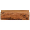 Vegghyller 2 stk 30x17x8 cm heltre akasie
