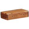Vegghyller 2 stk 30x17x8 cm heltre akasie