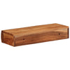 Vegghyller 2 stk 40x17x8 cm heltre akasie