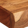 Vegghyller 2 stk 40x17x8 cm heltre akasie