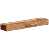 Vegghyller 2 stk 60x17x8 cm heltre akasie
