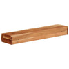 Vegghyller 2 stk 60x17x8 cm heltre akasie