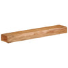 Vegghyller 2 stk 80x17x8 cm heltre akasie