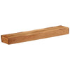 Vegghyller 2 stk 80x17x8 cm heltre akasie