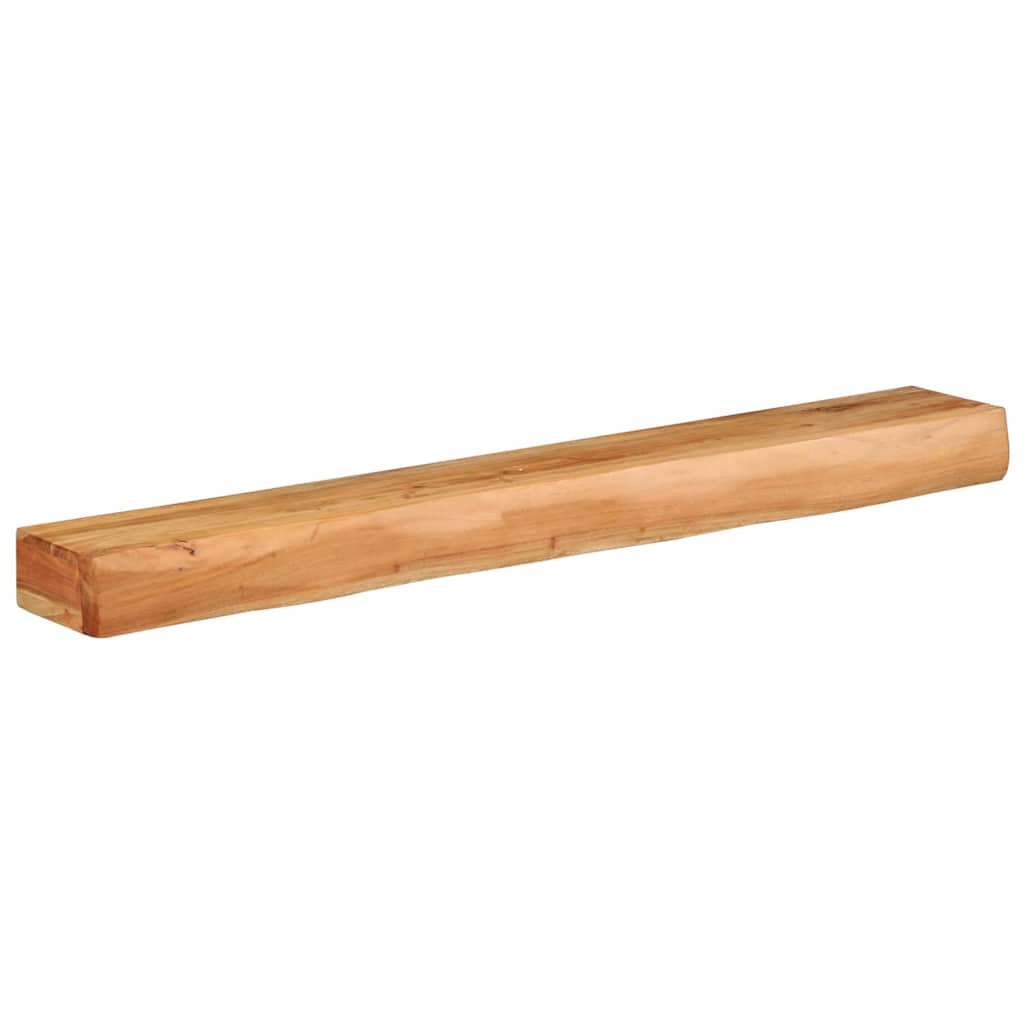 Vegghyller 2 stk 100x17x8 cm heltre akasie