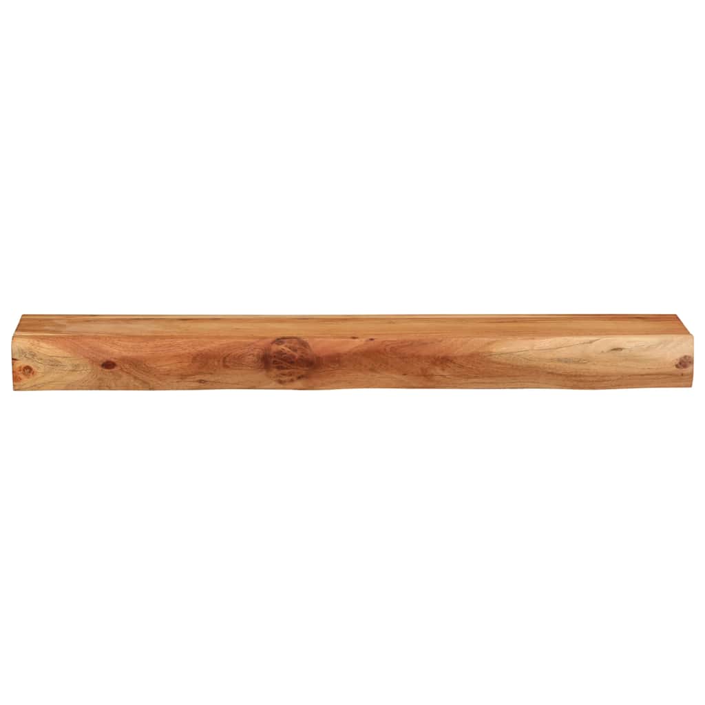 Vegghyller 2 stk 100x17x8 cm heltre akasie