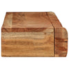 Vegghyller 2 stk 100x17x8 cm heltre akasie