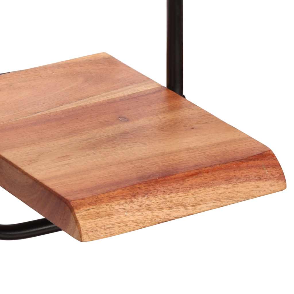 Vegghyller 5 stk heltre akasie