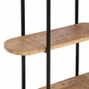 Vegghylle 90x20x116,5 cm grovt heltre mangotre