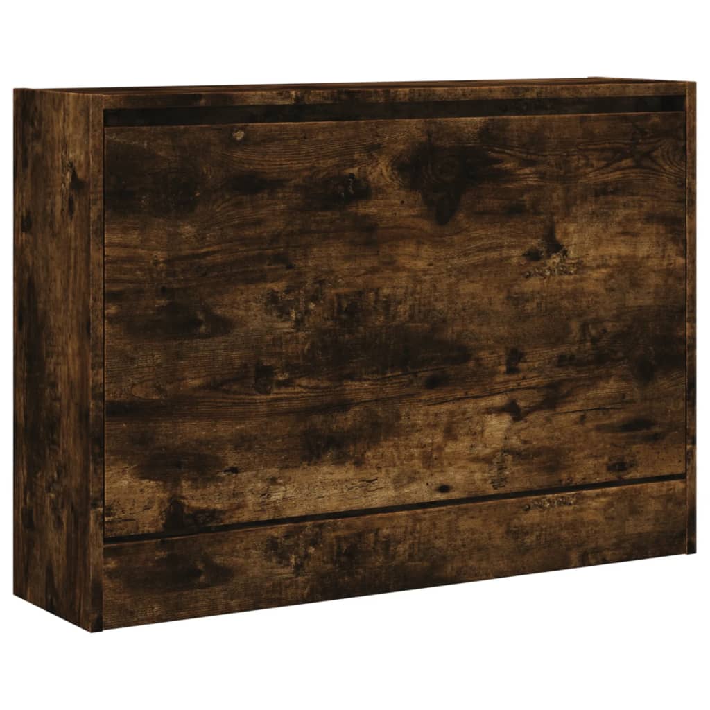 Skoskap røkt eik 80x21x57 cm konstruert tre