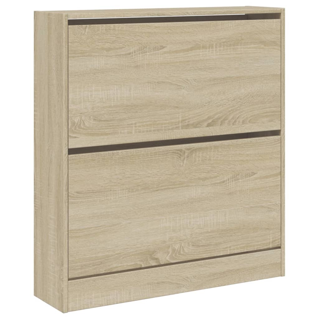 Skoskap sonoma eik 80x21x87,5 cm konstruert tre