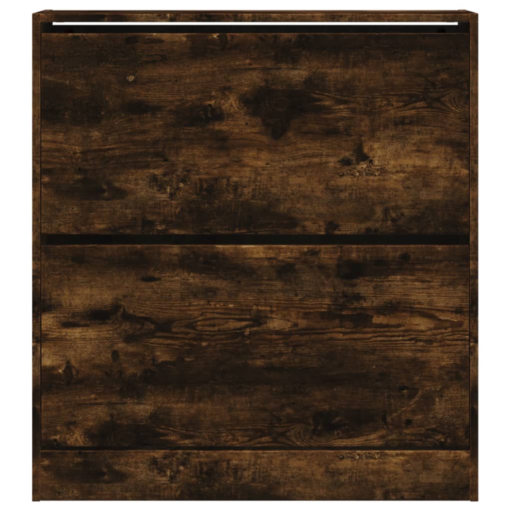 Skoskap røkt eik 80x21x87,5 cm konstruert tre