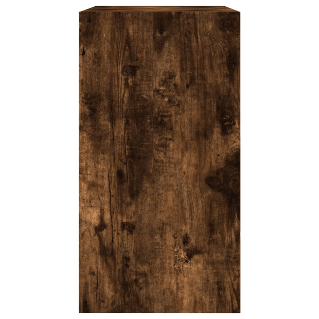 Skoskap røkt eik 60x34x63,5 cm konstruert tre