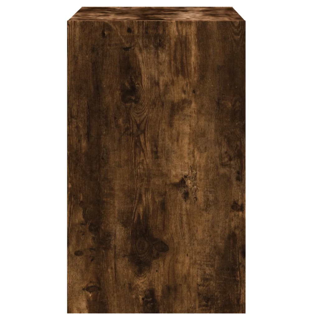Skoskap røkt eik 60x42x69 cm konstruert tre