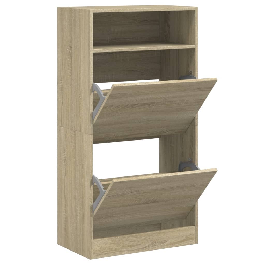 Skoskap sonoma eik 60x34x116 cm konstruert tre