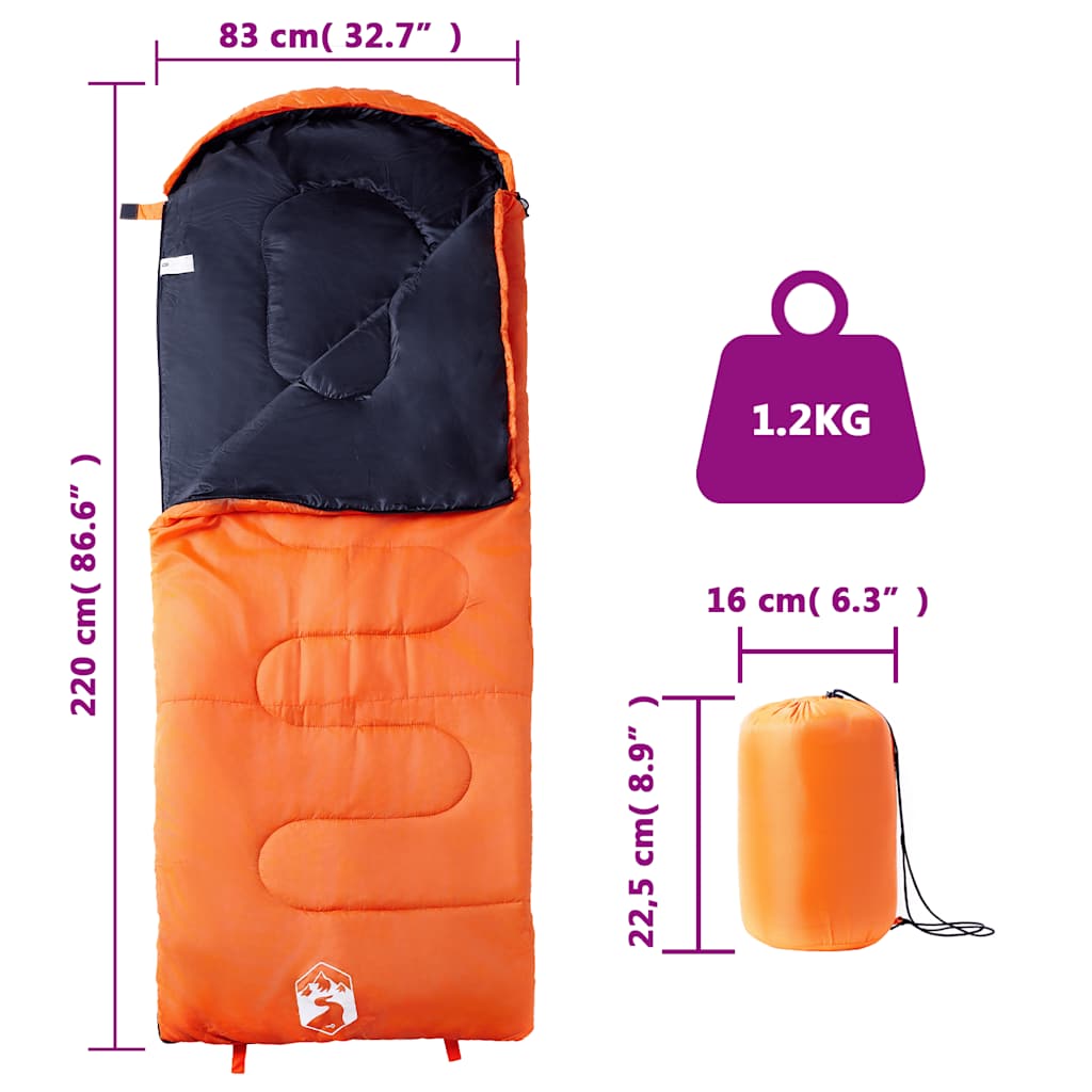 Sovepose for voksne camping 3-4 sesonger