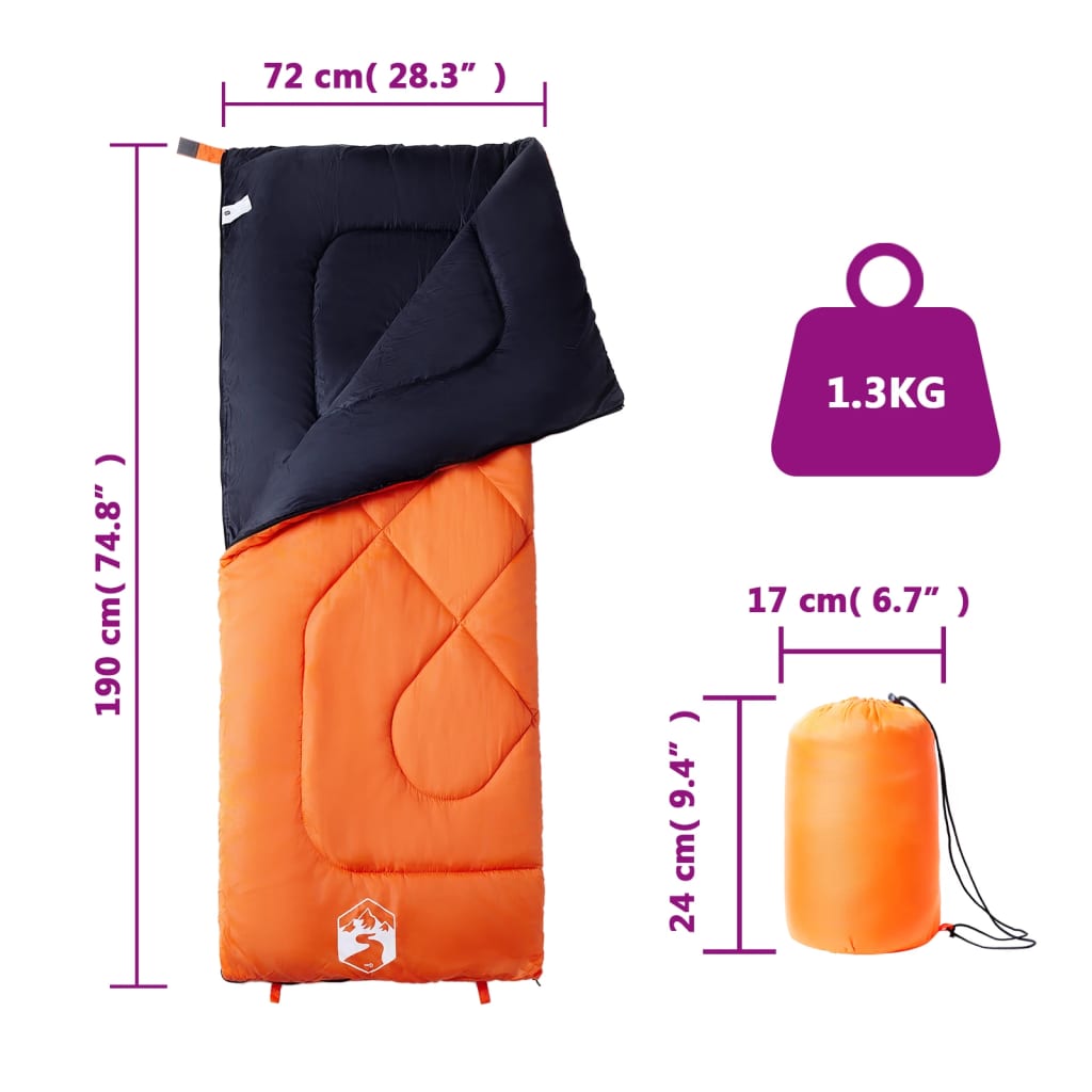 Sovepose for voksne camping 3 sesonger