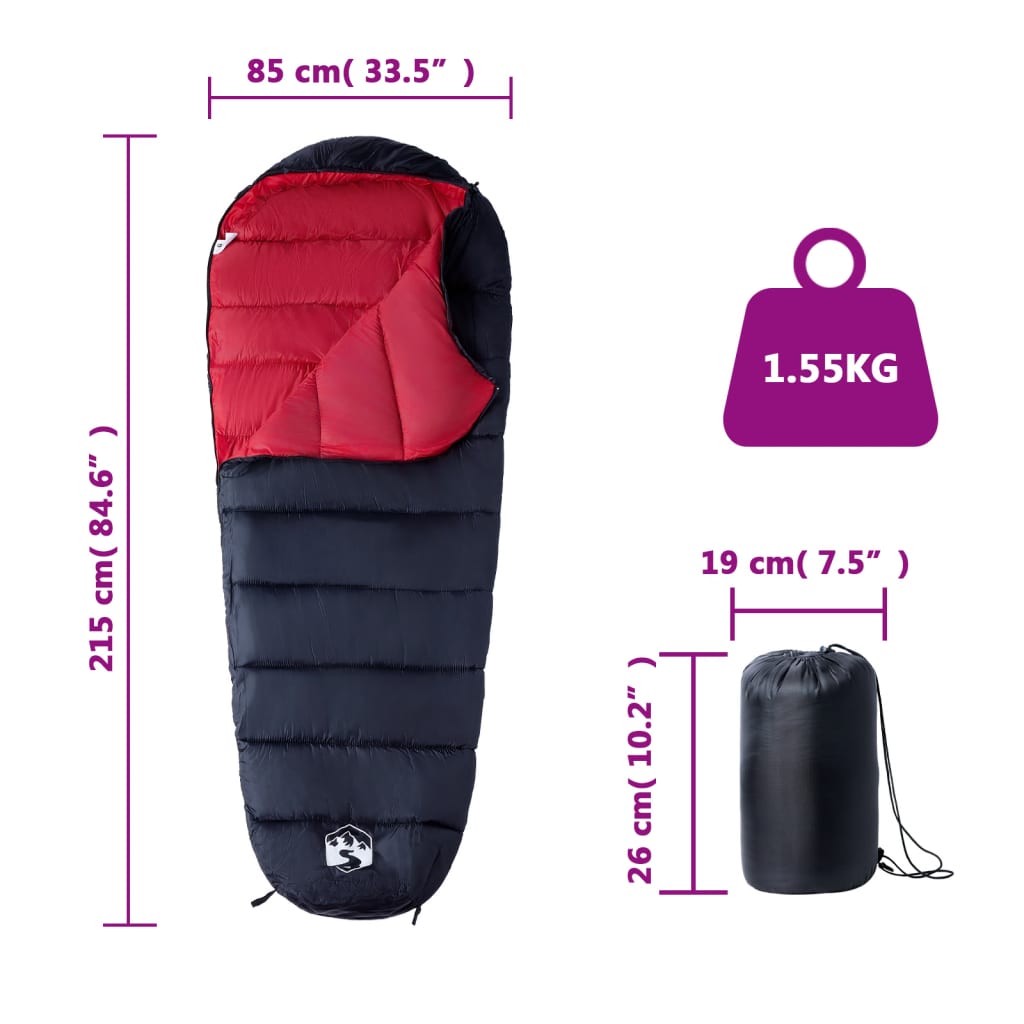 Sovepose for voksne camping 3 sesonger