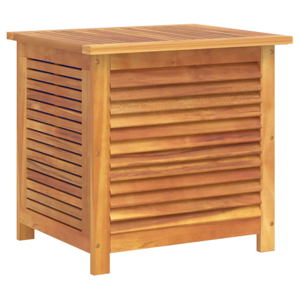 Putekasse med lameller 60x50x56 cm heltre akasie