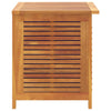 Putekasse med lameller 60x50x56 cm heltre akasie