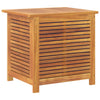 Putekasse med lameller 60x50x56 cm heltre akasie