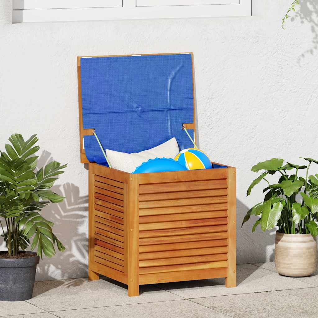 Putekasse med lameller 60x50x56 cm heltre akasie