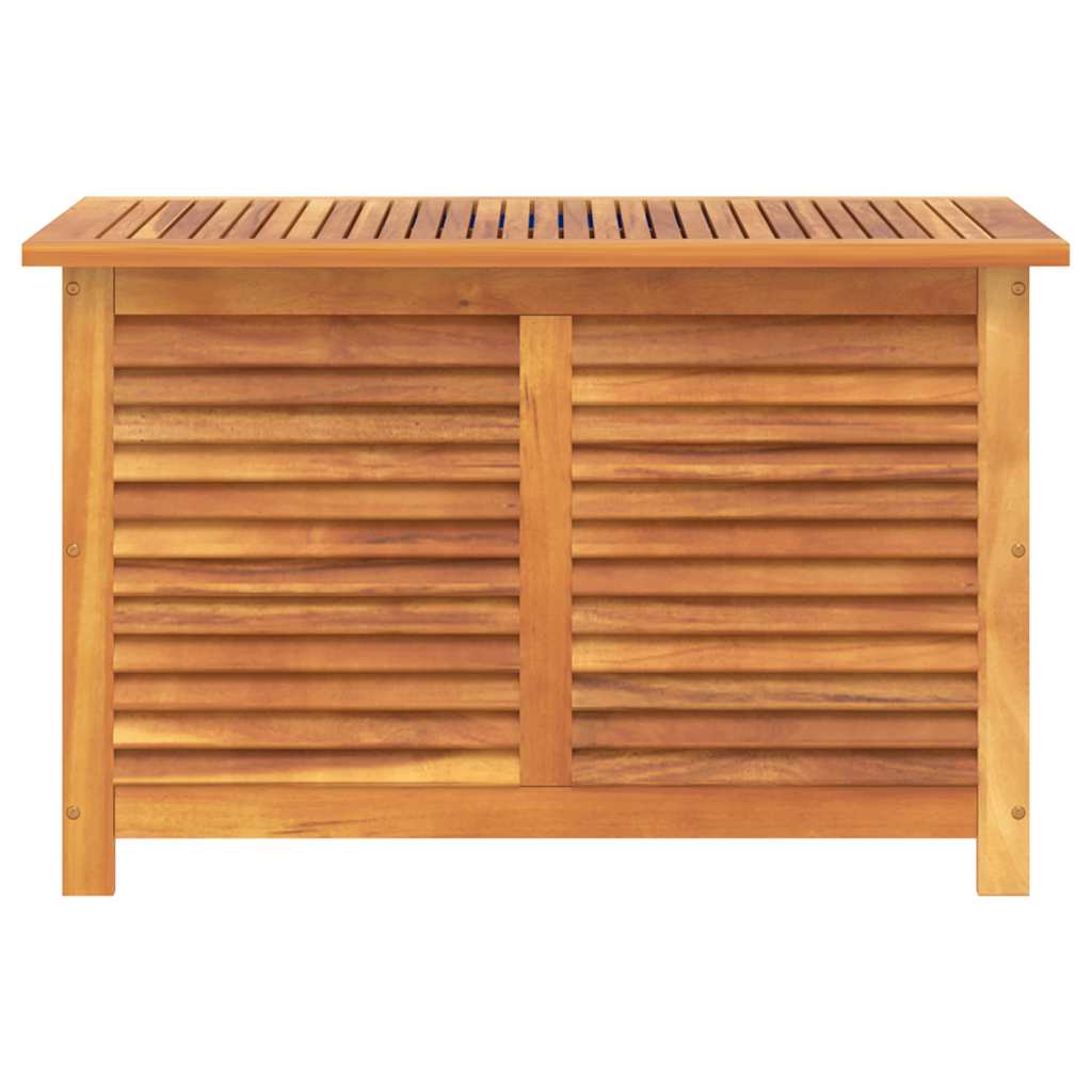 Putekasse med lameller 90x50x56 cm heltre akasie
