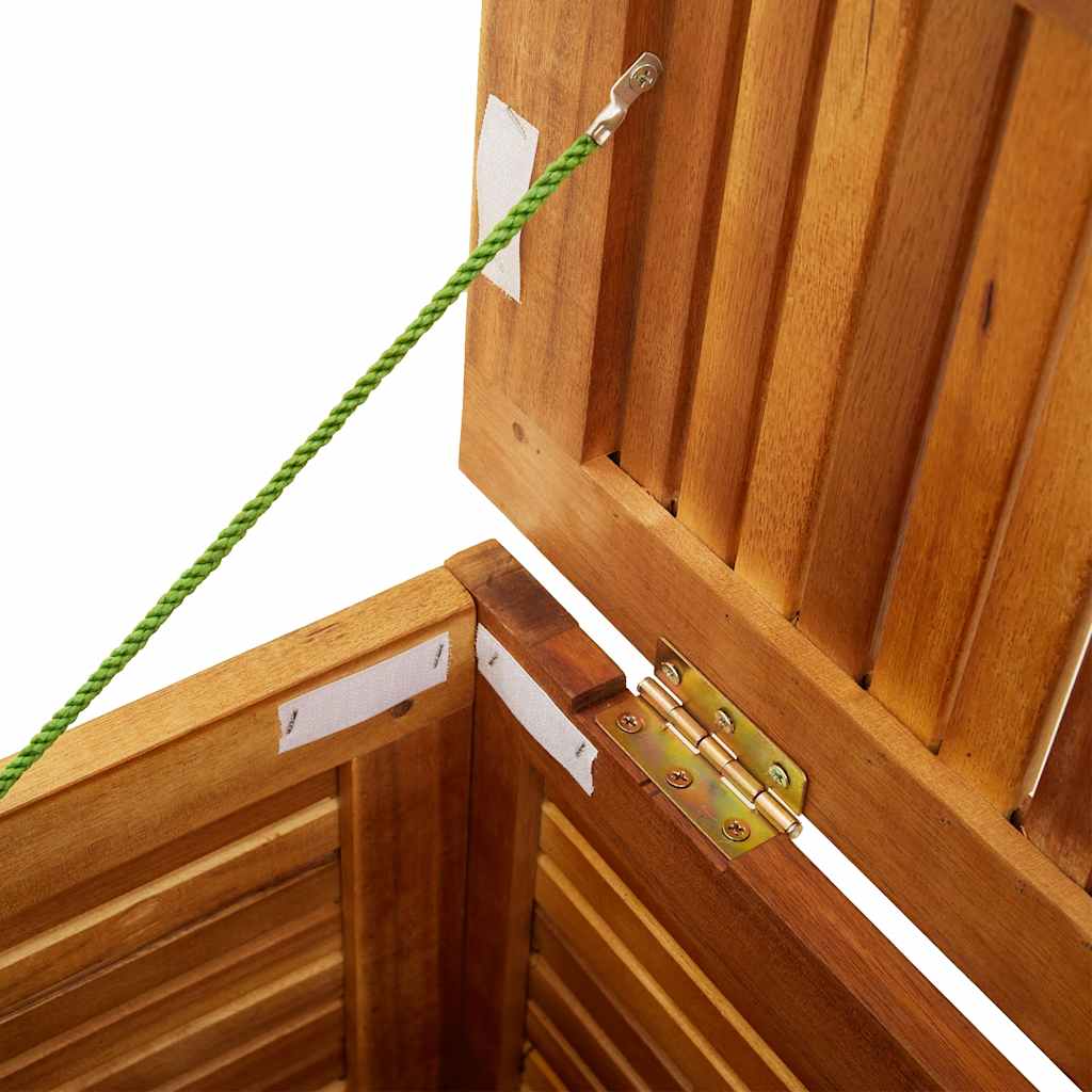 Putekasse med lameller 90x50x56 cm heltre akasie