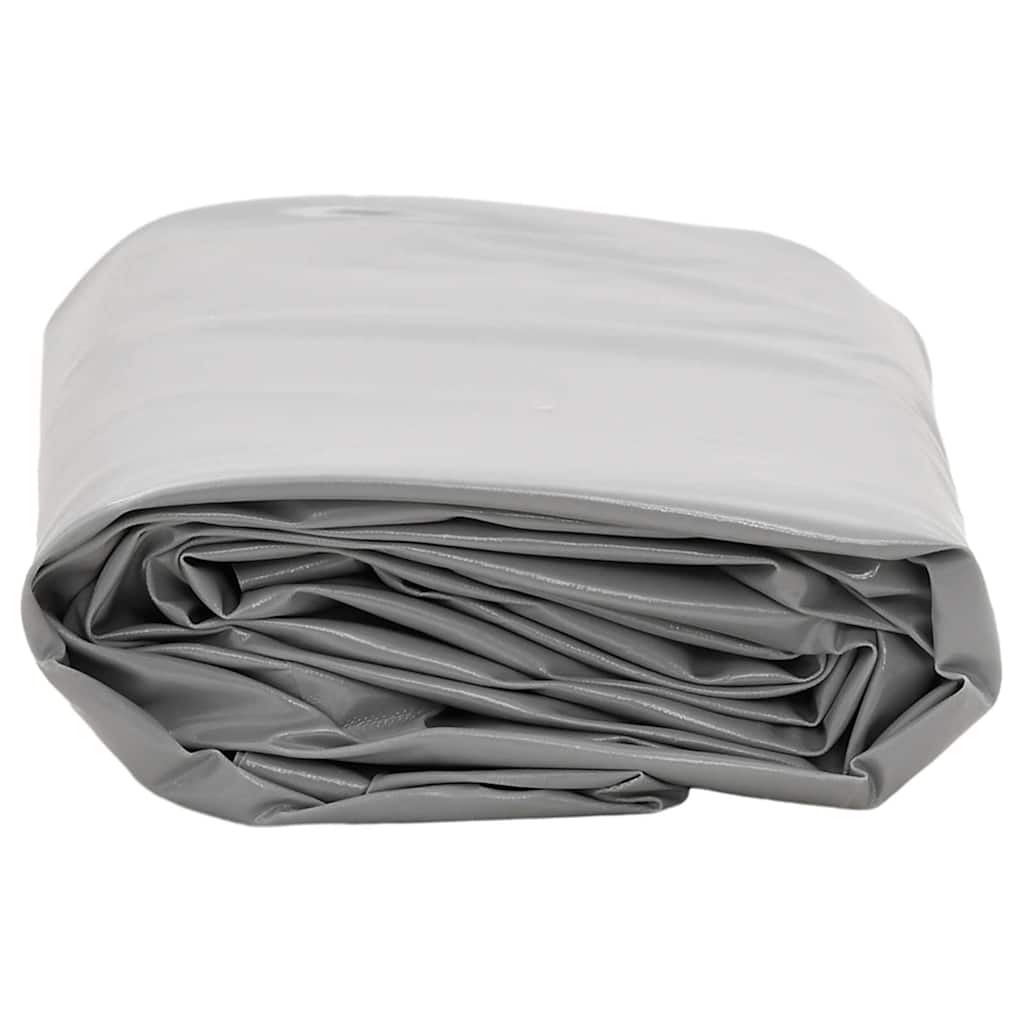 Presenning grå 1x2,5 m 650 g/m²